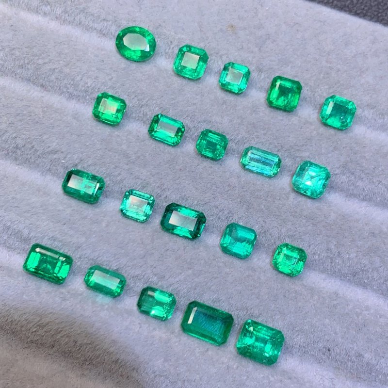 天然赞比亚祖母绿宝石裸石祖母绿镶嵌定制18K金戒指耳钉吊坠22,淘宝优惠券,粉丝福利购,淘宝优惠卷