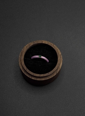 多巴胺彩色锆石戒指女夏天轻奢高级感食指戒小众设计指环P10352