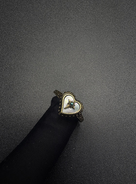 New Vintage古著贝母 戒指