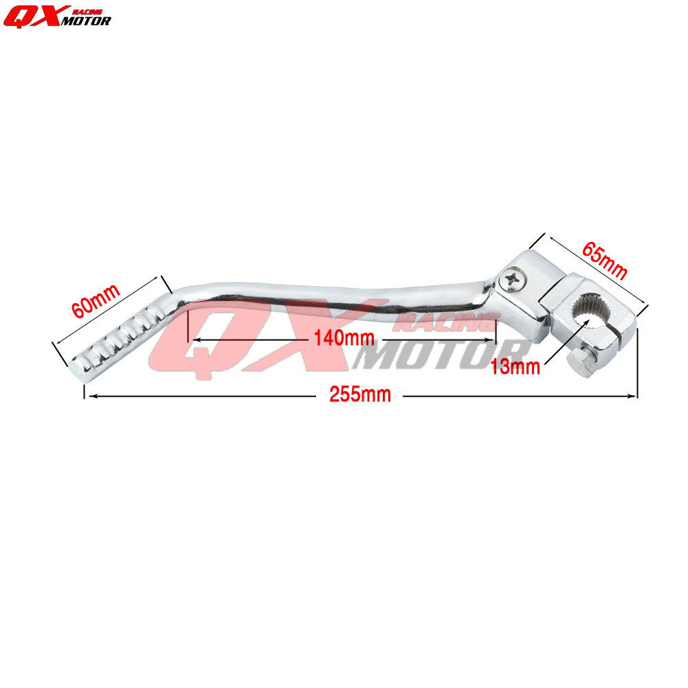 110/125/140/150/160cc小高赛小越野改装省力角度启动杆13/16mm轴 - 图1