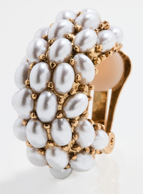 oscardelarenta耳夹新款