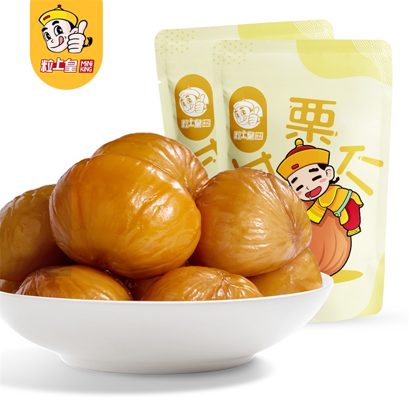零食甘栗仁熟栗子仁休闲坚果干果特产 袋 6 100g 板栗仁 粒上皇 零食甘栗仁熟栗子仁休闲坚果干果特产 袋 6 100g 板栗仁 粒上皇