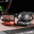 Kung Fu tea set, purple sand tea pad, teapot pad, pot holder, teapot base, pot holder, pixiu dry brewing tray