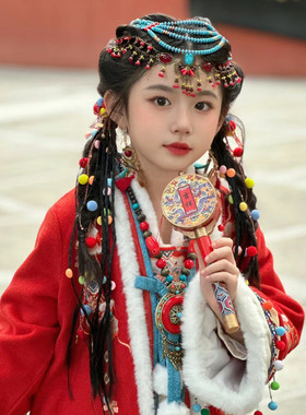 儿童假发辫子女童辫麻花辫女孩扎头发皮筋发圈脏脏辫头绳高弹编织