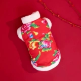 Кошачья одежда Зимний Новый год Тедди северо -восток да Хуа Цзяо Британский короткий банк.