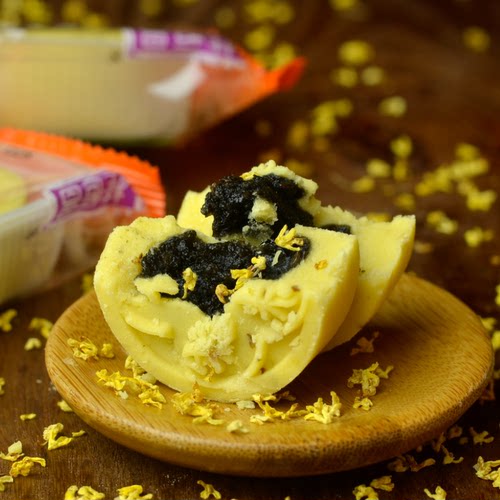 正宗夹心桂花糕桂林特产传统手工糕点好吃的茶点心零食礼盒装包邮 - 图0