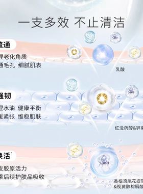 2026 美帕透肌净颜面膜120g大白膏清洁面泥膜涂抹焕活肌底控油痘