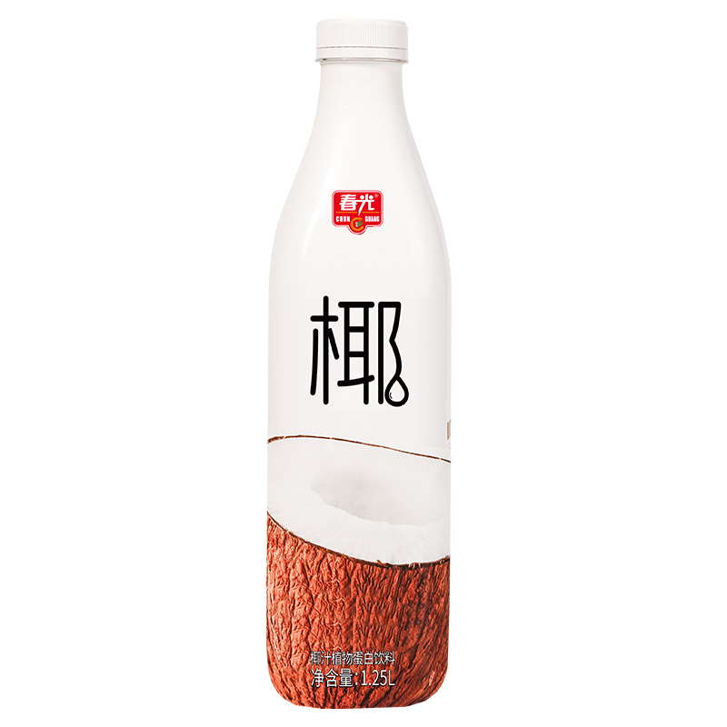 春光食品海南特产椰汁1.25L*2瓶