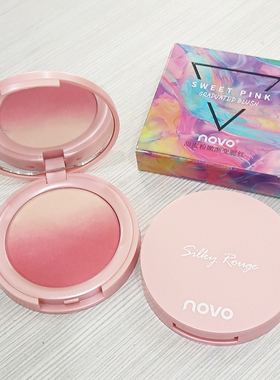 novo渐变腮红自然易上色平价