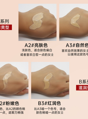 QYPRO千艺粉底液遮瑕膏痘印斑点