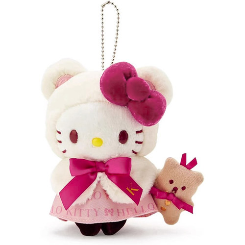 日本hellokitty正版生日限定凯蒂猫kt猫公仔玩偶毛绒包包挂件挂饰 - 图3