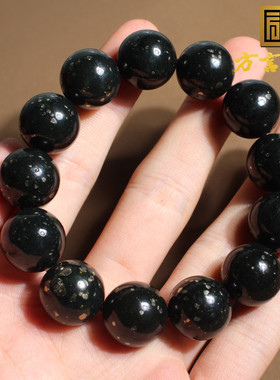 手串黄铁矿伴生闪金卡16大手链