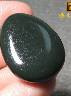 炸锅了！方言和田玉精品收藏级罕见细腻沙枣青佛头精美吊坠挂件S