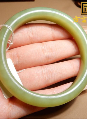 方言新疆且末料青黄口57mm手镯