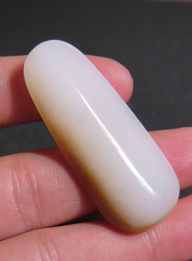 亏麻了方言品牌和田玉罕见新疆且末料糖白玉随型吊坠挂件X7