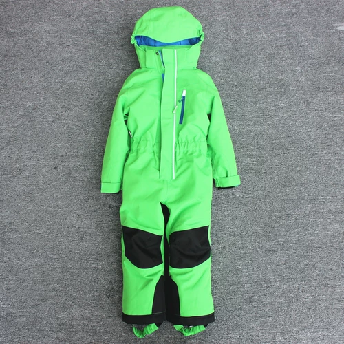 Детский лыжный лыжный костюм подходит для мужчин и женщин, комплект, водонепроницаемая куртка, увеличенная толщина