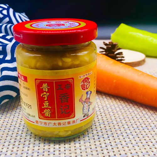 香记豆酱正宗揭阳普宁豆酱烹饪调味豆瓣酱黄豆酱180g普宁豆酱 - 图3