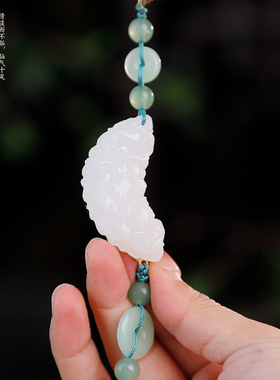 复古新中式压襟长流苏