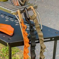 Outdoor camping tent 100 with hanging rope windproof clothesline camping lengthened hanging rope lamp hanging rope decorating rope