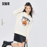 Semir, осенняя черная трикотажная толстовка подходит для мужчин и женщин с круглым воротником, для влюбленных