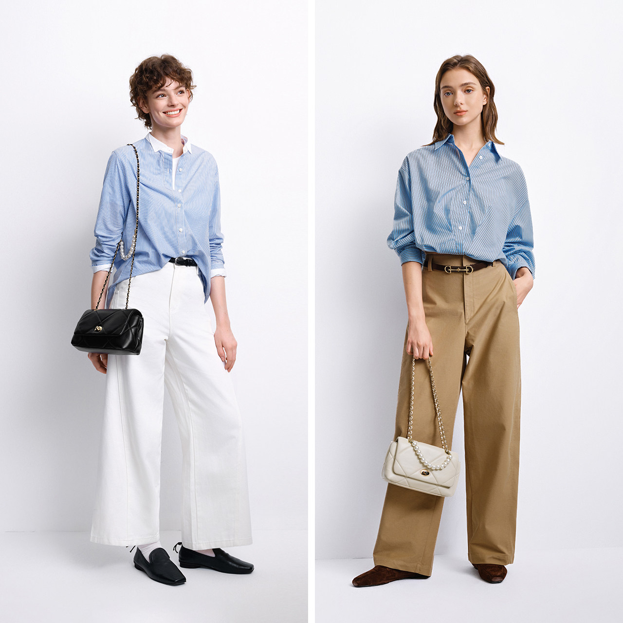 森马包包女小方包优雅小香风斜挎包菱格珍珠链条包2025新款单肩包,淘宝优惠券,粉丝福利购,淘宝优惠卷