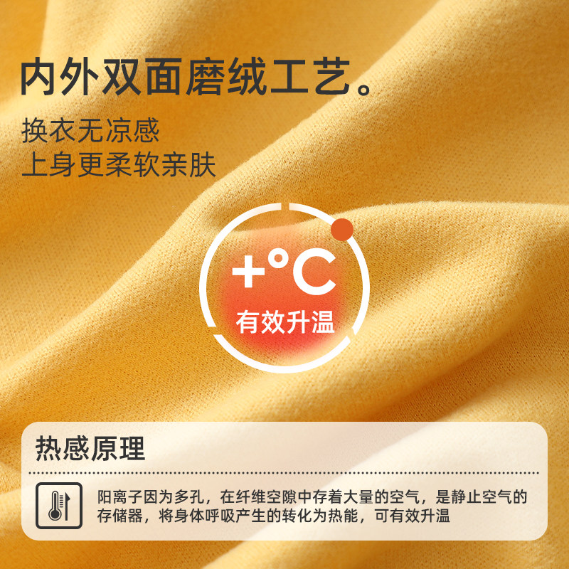 婧麒婴儿衣服秋冬德绒连体衣男女宝宝发热保暖新生儿打底睡衣冬款