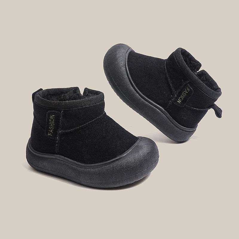 婧麒儿童雪地靴冬季新款男女宝宝棉靴加绒保暖大棉鞋加厚小童短靴,淘宝优惠券,粉丝福利购,淘宝优惠卷