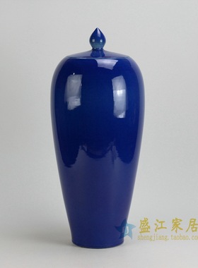 景德镇高温颜色釉带盖陶瓷器定制