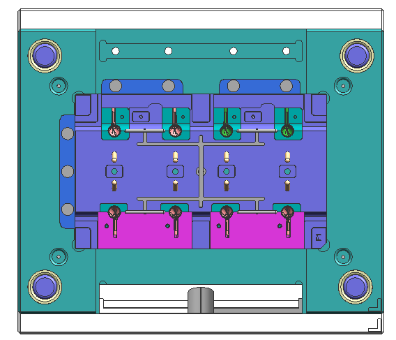 代做塑胶模具设计UG分模PROE3D分模2D3D绘图出口模设计组装零件图