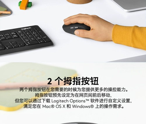 Logitech, Mac, беззвучная мышка, милый ноутбук, bluetooth