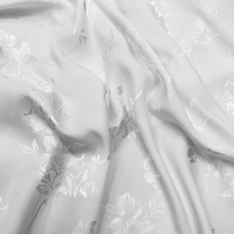中国风提花缎面料夏季连衣裙衬衫旗袍古装白色大提花汉服古装布料,淘宝优惠券,粉丝福利购,淘宝优惠卷