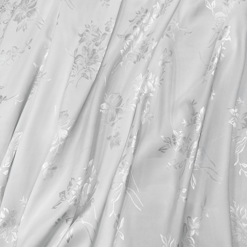 中国风提花缎面料夏季连衣裙衬衫旗袍古装白色大提花汉服古装布料,淘宝优惠券,粉丝福利购,淘宝优惠卷