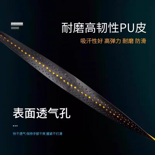 摩托车手把套电动车把套龙骨缠带防滑耐磨透气自行车实用改装配件 - 图3