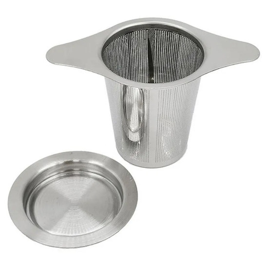 Filtro de té de doble oreja, filtro de té, artefacto de té, separador de té, filtro para taza de té, filtro de bolsa de té, red para taza