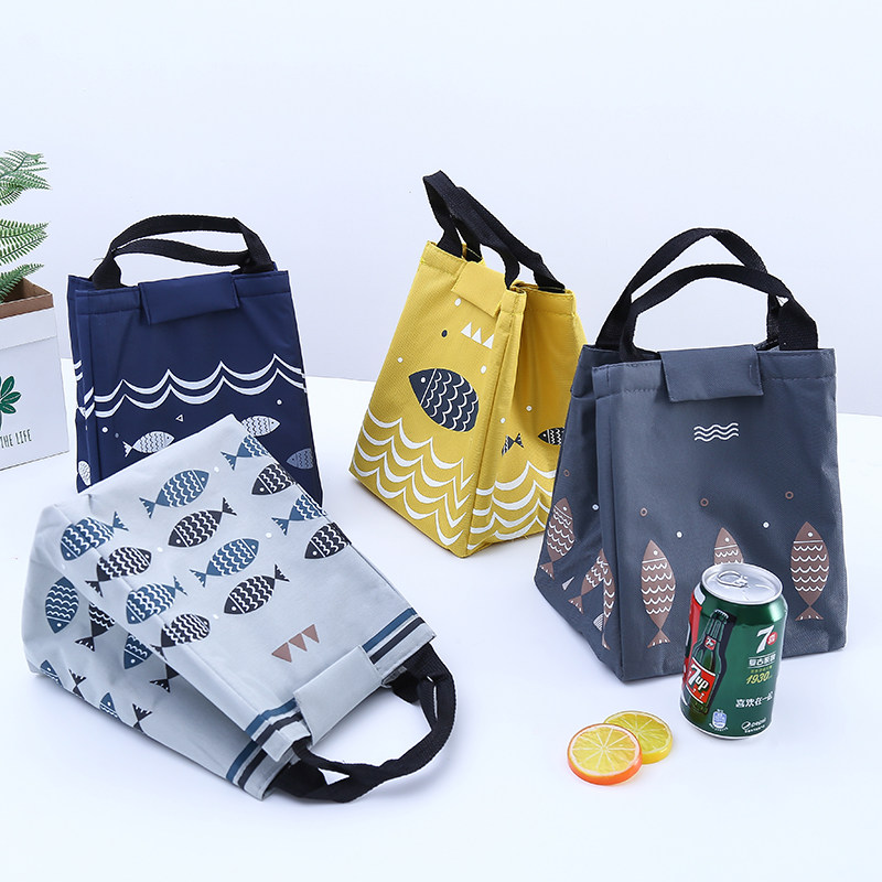 便当包韩版加厚带饭手提包手拎袋学生午饭保温包防水牛津布饭盒袋,淘宝优惠券,粉丝福利购,淘宝优惠卷