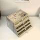 Anti-oxidation flocking jewelry box multi-layer large-capacity jewelry bracelet necklace earrings earrings earrings ring storage box