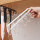 Punch-free household cabinet rack hanging hook