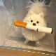 Dog plush toy simulated cigarette self-pleasure to relieve boredom, teeth grinding and bite-resistant stick puppy golden retriever small, medium and large dog toy