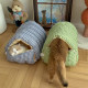 Cat sleeping bag, cat nest, warm in winter, plus velvet and thickened, closed, safe, wrapped, removable and washable pet nest