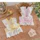 Dog leash thin summer chest and back Maltese puppy skirt pet cat anti-breakaway traction clothes