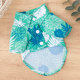 Dog Clothes Summer Thin Beach Shirt Teddy Bichon Yorkshire Clothing Pet Cat Holiday Style Shirt
