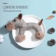 Dog teeth grinding sound plush toy relieves boredom