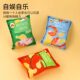 Dog toys sound simulation potato chips plush small and medium-sized dog Corgi Pomeranian teeth grinding relieve boredom bite resistant pet supplies
