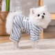 Cute pajamas for cats and dogs, spring and autumn bottoming shirt