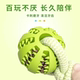 Dog toy food leaking ball, bite-resistant molar stick, threaded rope, chewing rope, Labrador, Teddy Golden Retriever, interactive tug-of-war