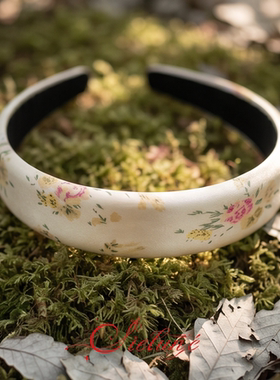 「樱草集」Cielune真丝碎花发箍