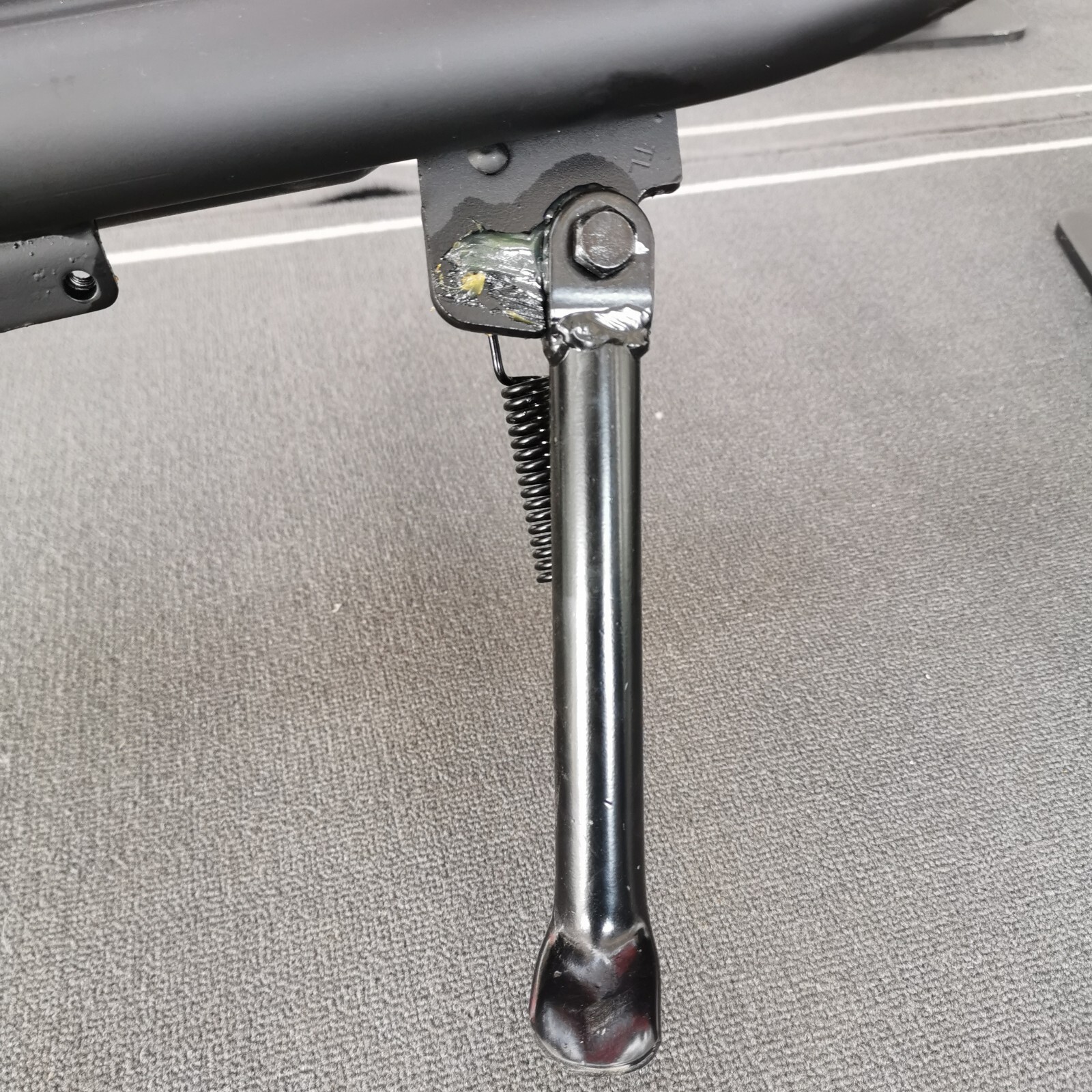 小牛电动车配件n1s u1 m1边撑 支撑 边腿支架原装部件