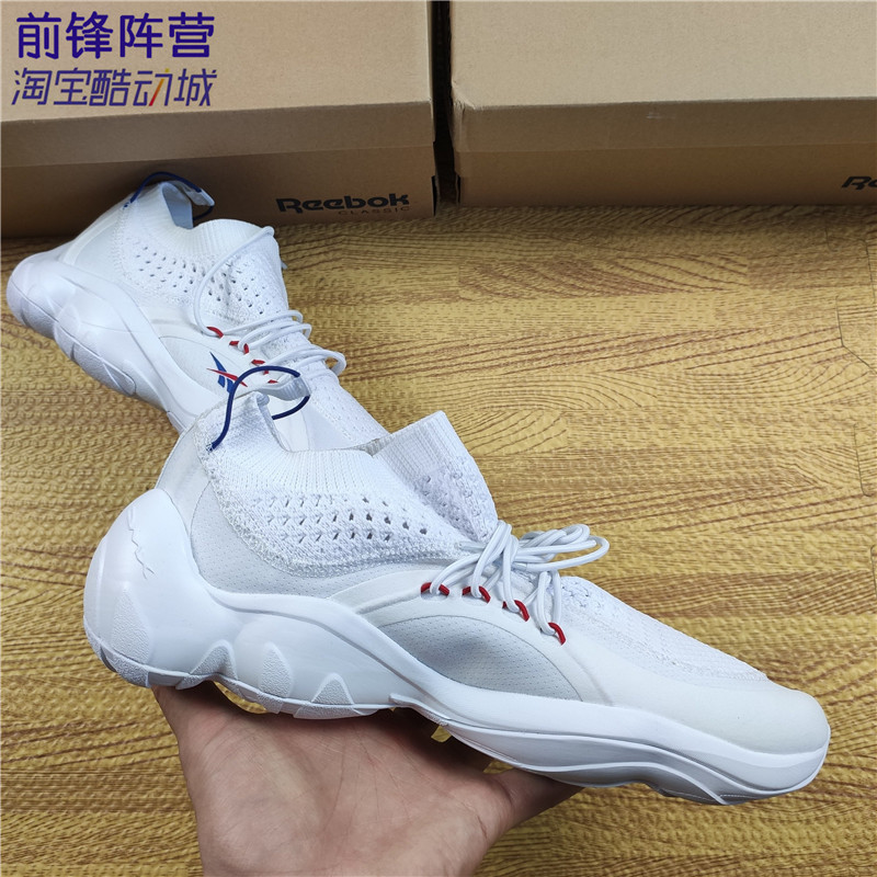 Reebok锐步男女DMX FUSION流动气囊编织袜套跑步鞋CN5529 EG1891-图1