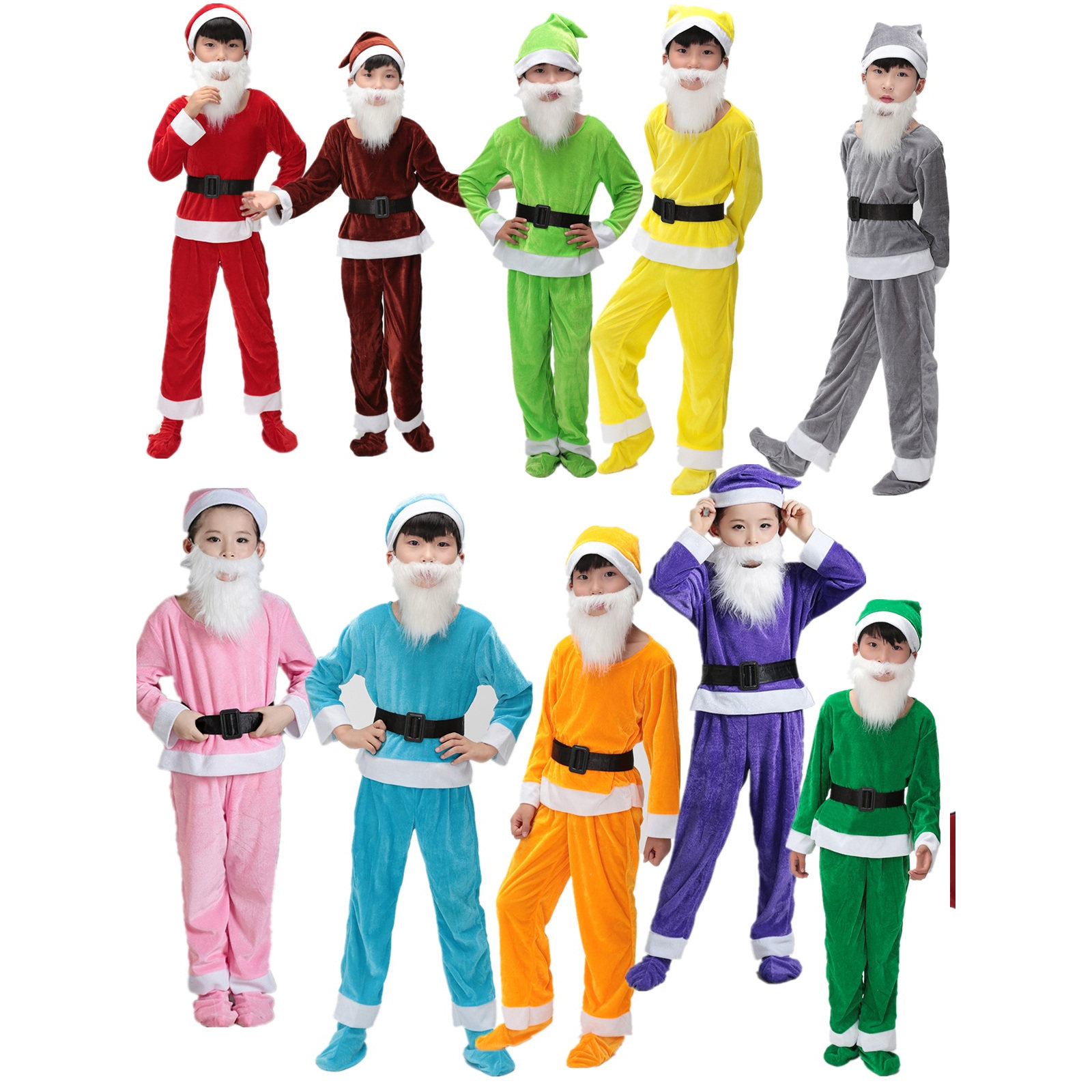 白雪公主与七个小矮人服装儿童万圣节演出服童话剧女巫魔镜王子服,淘宝优惠券,粉丝福利购,淘宝优惠卷