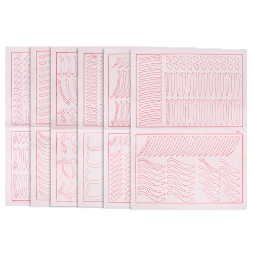 毛笔临摹字帖初学者书法作品纸练习宣纸专用楷书小学生入门行楷练习本欧阳询欧体套装软笔大中楷临摹笔画描红 - 图3